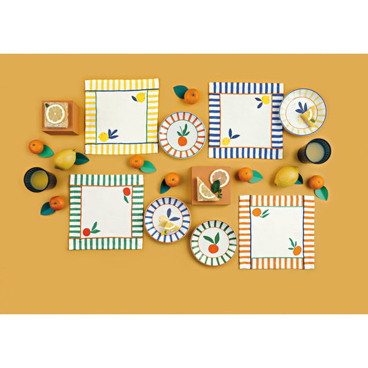 Danica Jubilee - Citrus Burst Cocktail Napkins Set of 4 Assorted