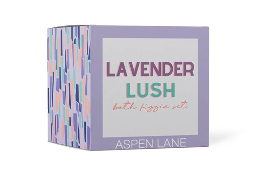 Lavender Lush Bath Bomb Fizzie Set