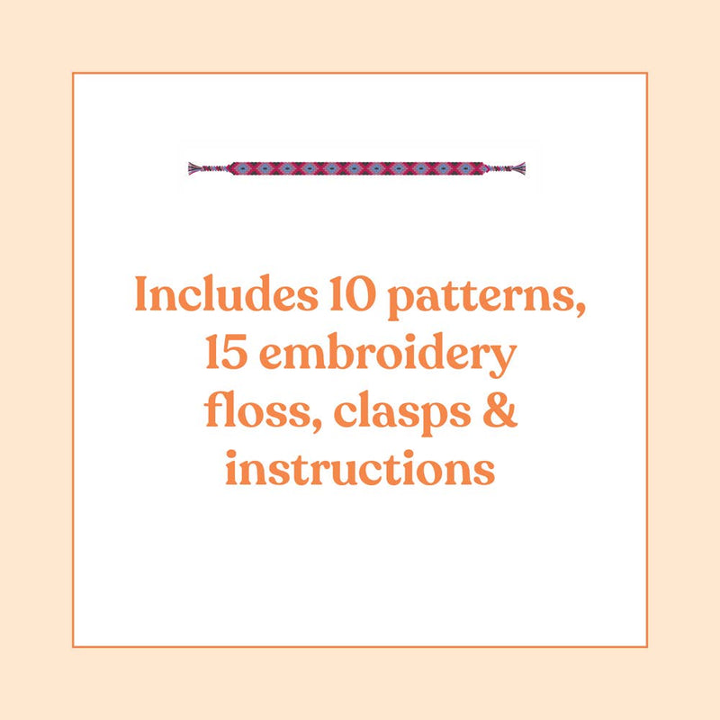 Chronicle Books - Mindful Crafts: Calm Vibes Friendship Bracelet Kit