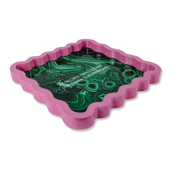Reservations Large Lacquer Tray - Jennie Dots 
