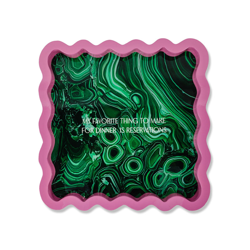 Reservations Large Lacquer Tray - Jennie Dots 