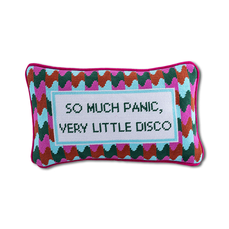 Panic at the Disco Needlepoint Pillow - Jennie Dots 