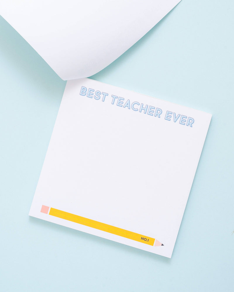 Joy Creative Shop - Best Teacher Ever Notepad