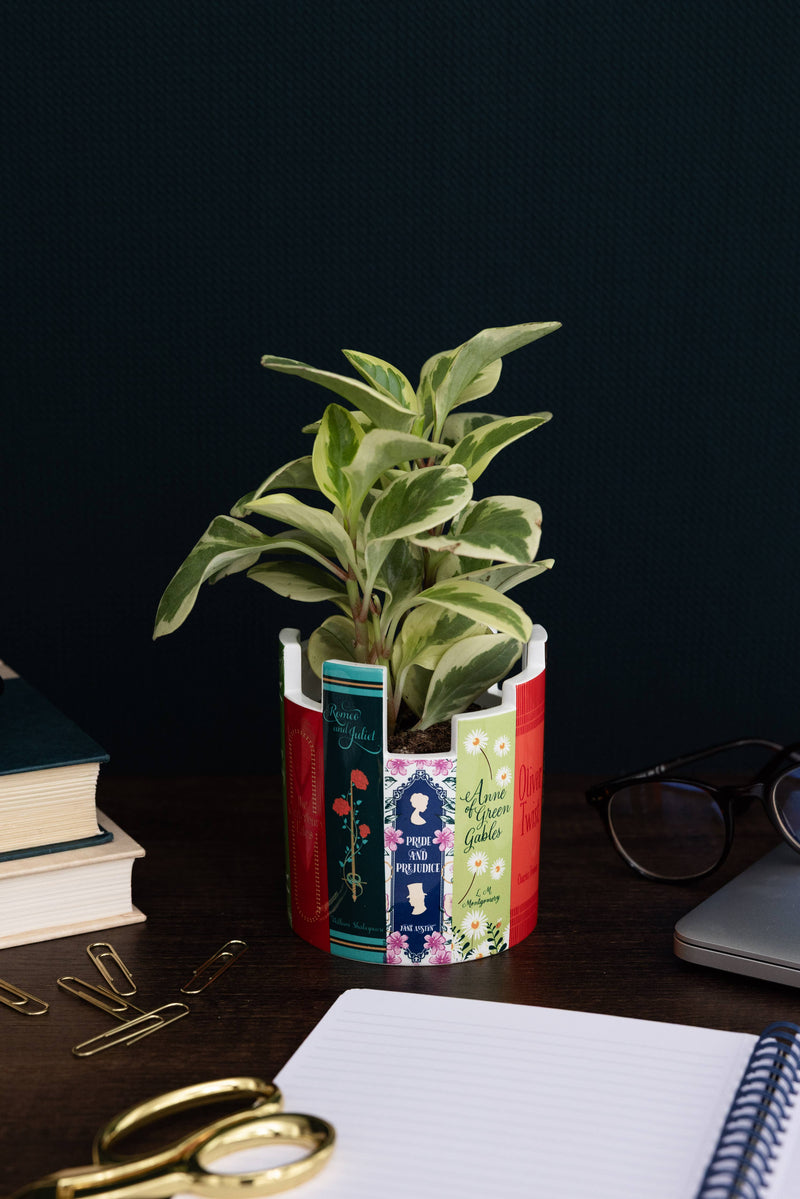 Steel Mill and Co. - Desk Pot, Classic Books