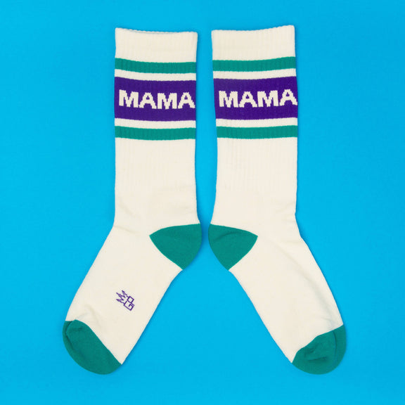 Gumball Poodle - Mama Gym Crew Socks - Jennie Dots