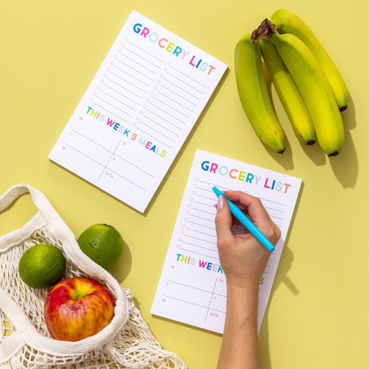 Joy Creative Shop - Grocery Meal Planning Notepad
