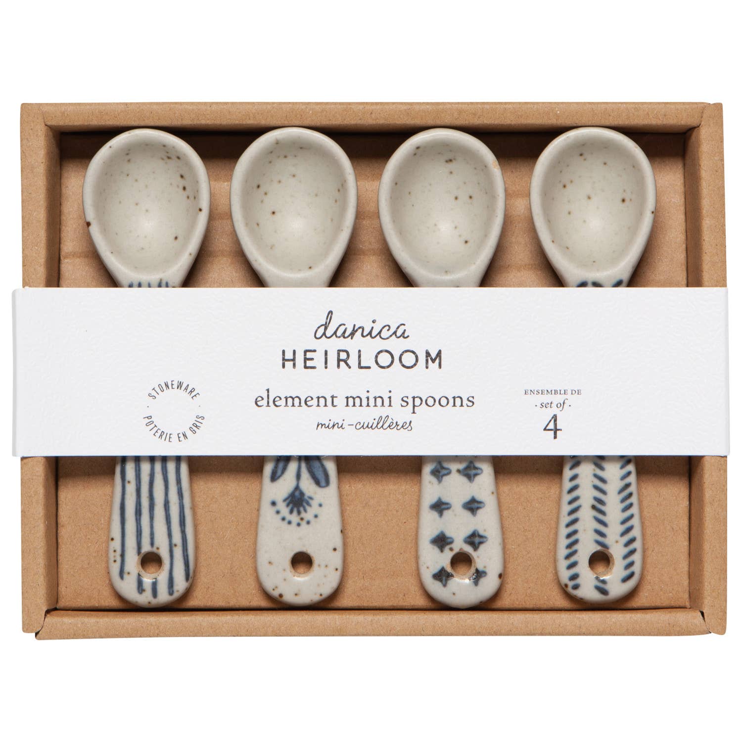 Danica Heirloom - Element Mini Spoons Set of 4