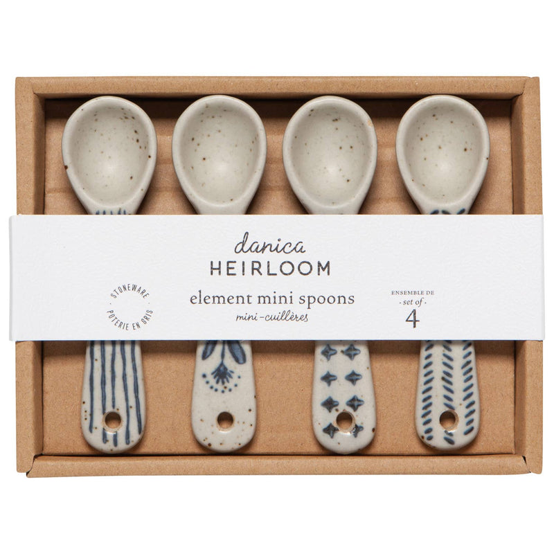 Danica Heirloom - Element Mini Spoons Set of 4