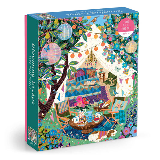 Victoria Ball Blooming Escape 1000 Piece Puzzle - Jennie Dots
