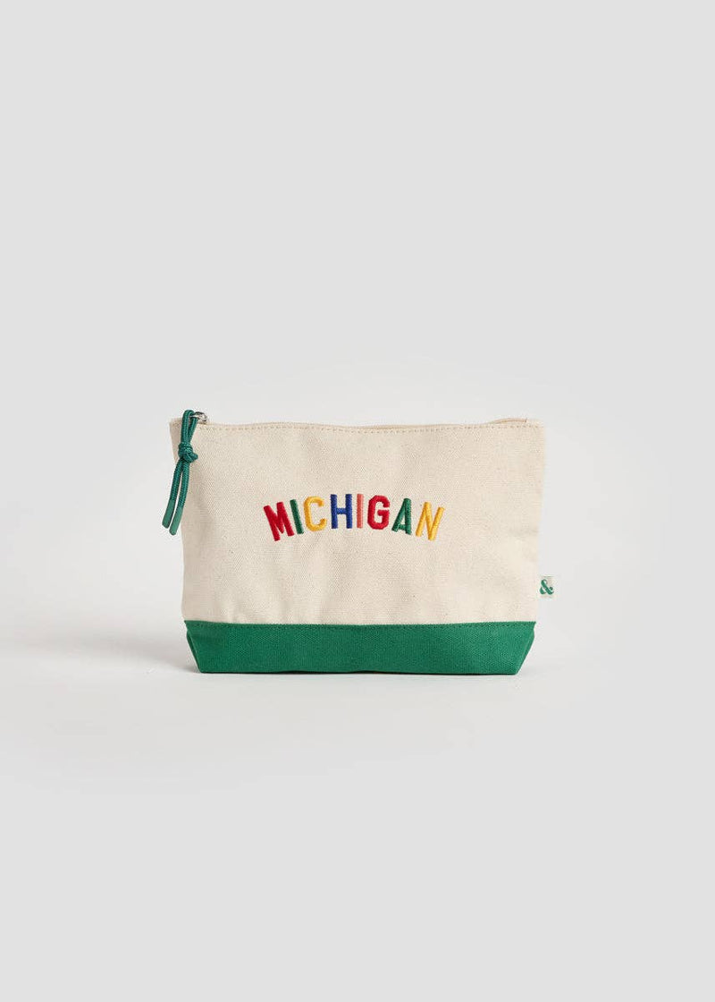 Alice & Wonder - Michigan Icons Pouch