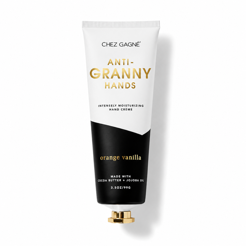 Chez Gagné - Anti-Granny Hands - Hand Cream, Funny Gift, Orange Vanilla