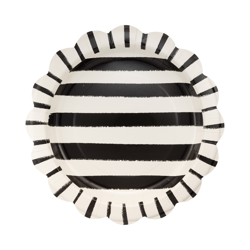 My Mind’s Eye - Halloween Sketchy Stripes 11" Plate