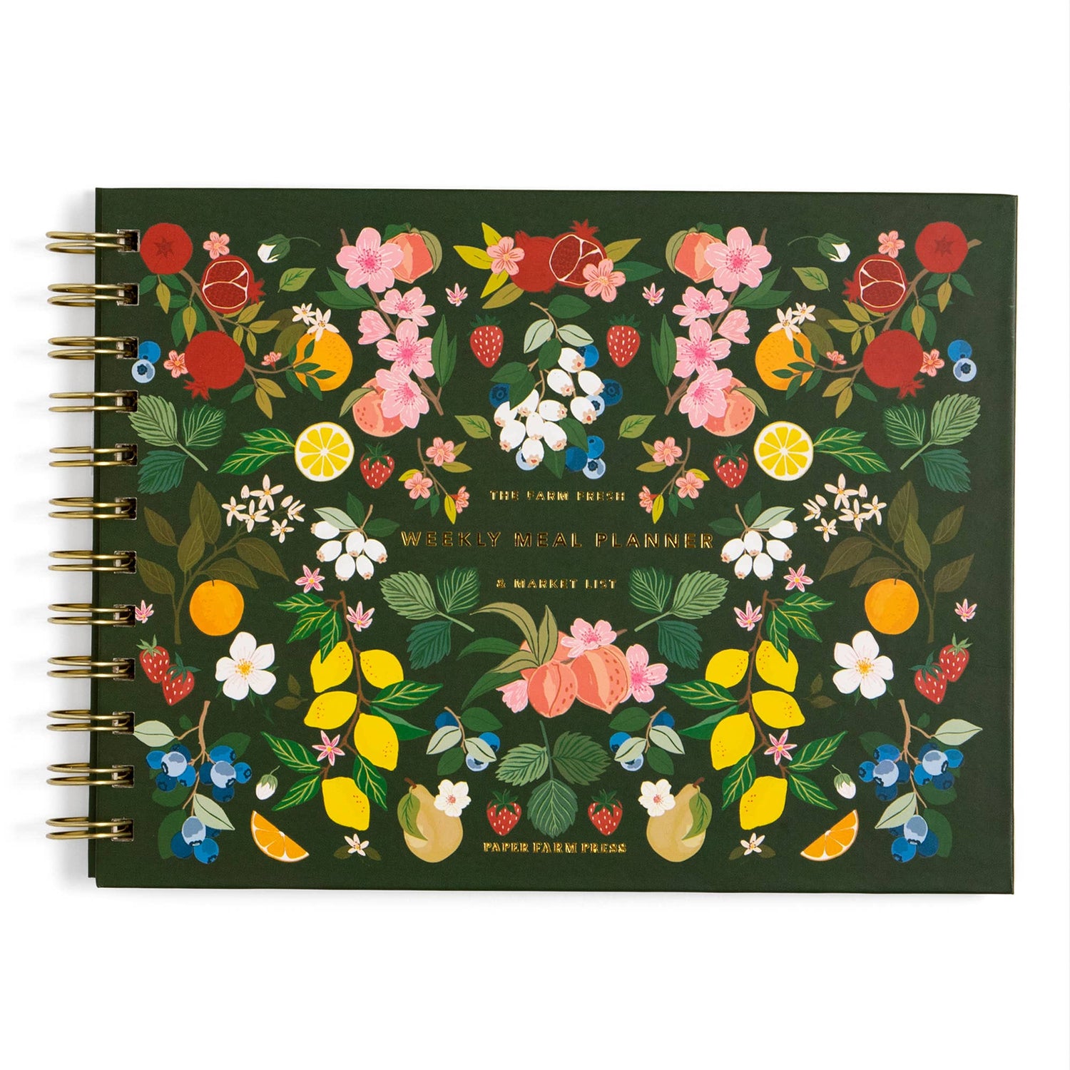 Paper Farm Press - Farm Fresh Weekly Meal Planner - Floral