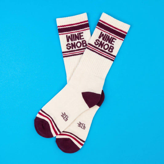 Gumball Poodle - Wine Snob Gym Crew Socks