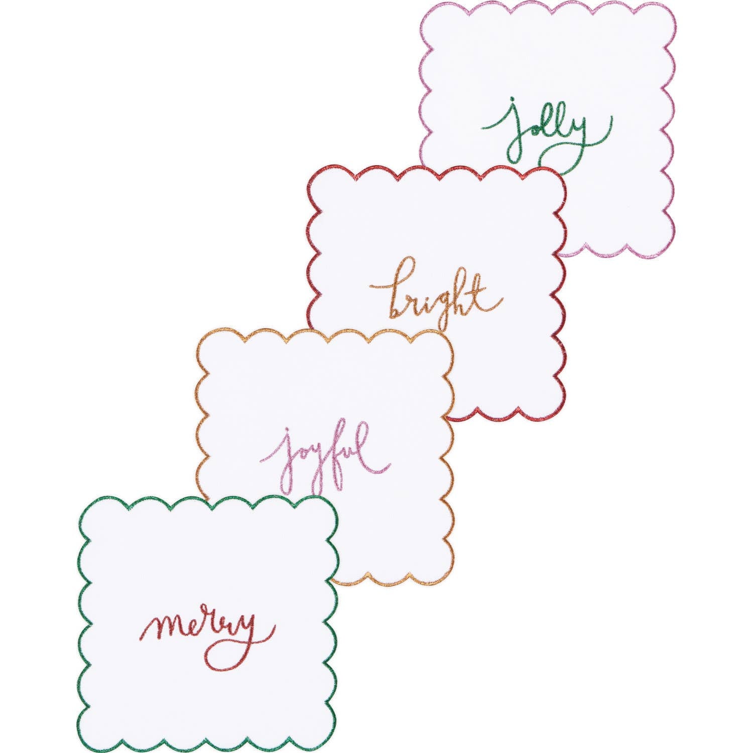 Danica Jubilee - Merry Everything Christmas Cocktail Napkins Set of 4