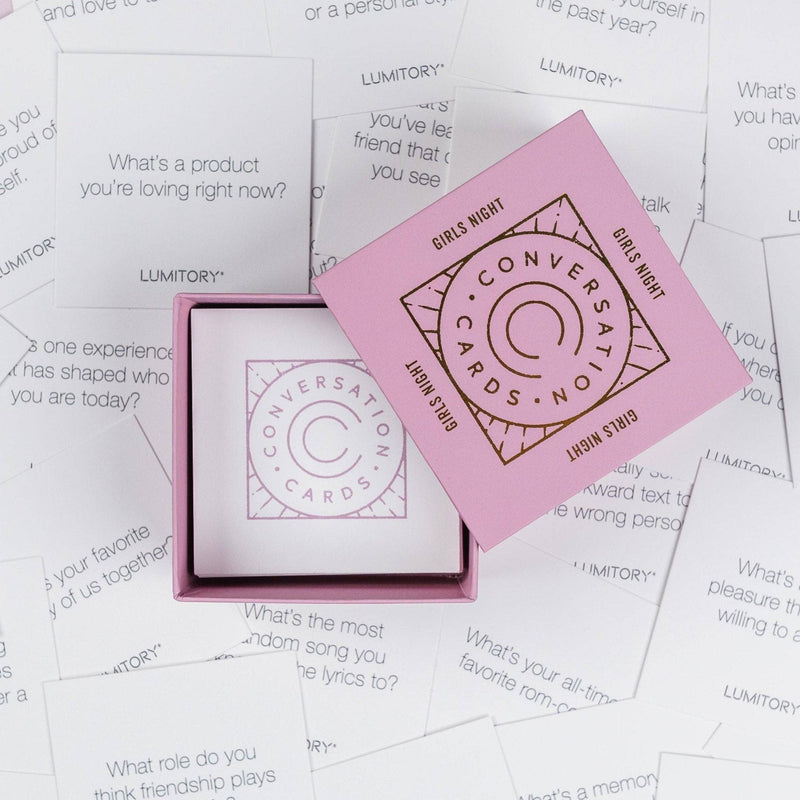 Lumitory - Girls Night Conversation Cards