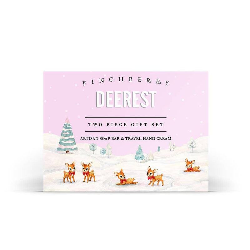 FinchBerry - Deerest 2 Pc Stocking Stuffer Holiday Gift Set