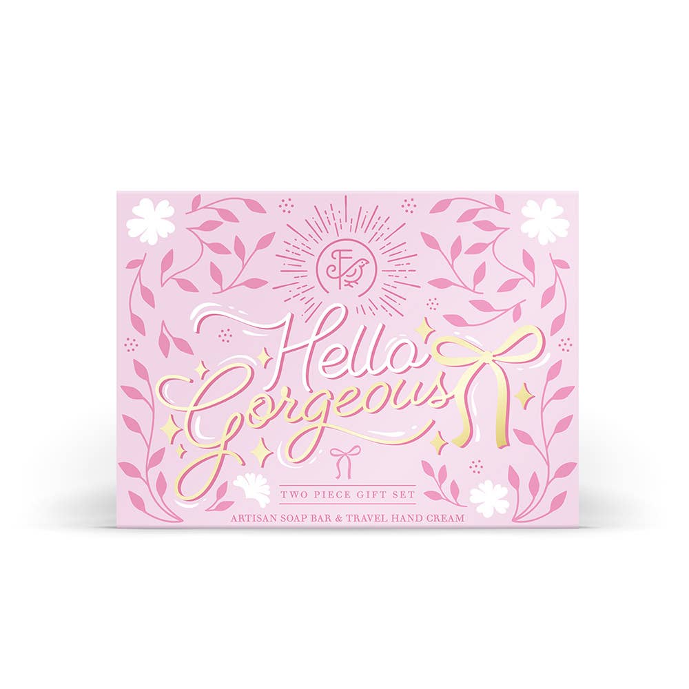 FinchBerry - Hello Gorgeous 2 Pc Bath & Body Gift Set