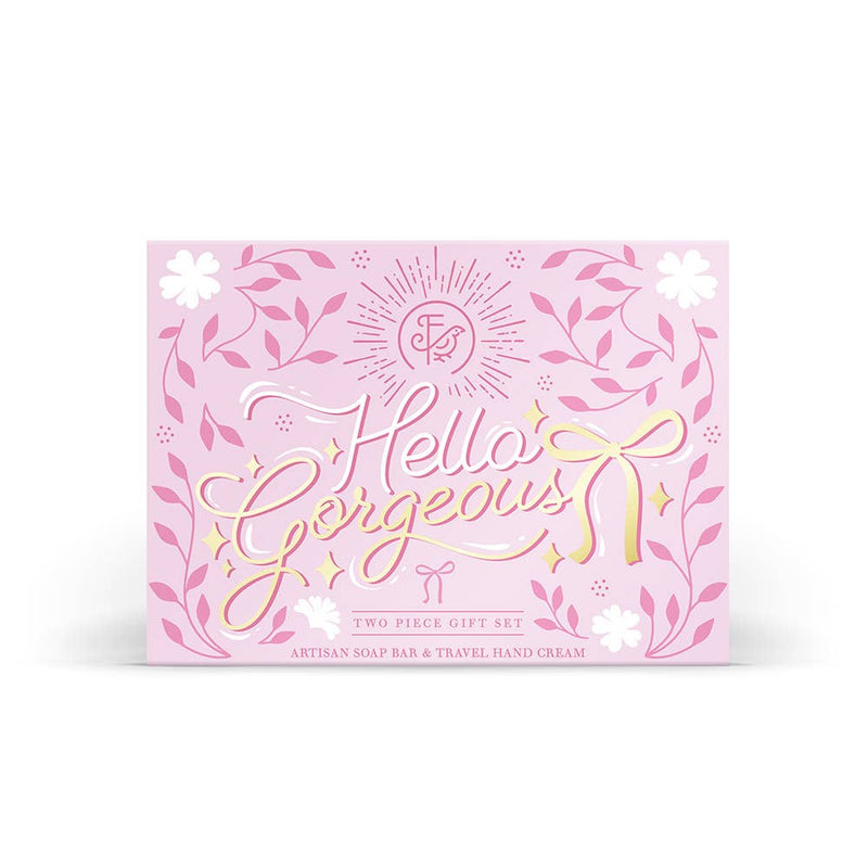 FinchBerry - Hello Gorgeous 2 Pc Bath & Body Gift Set