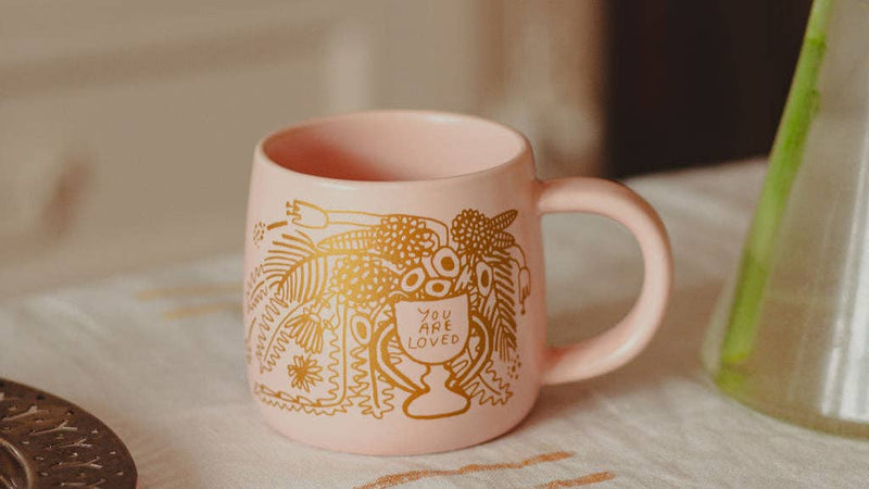 You Are Loved Mug by People I Have Loved - Jennie Dots 