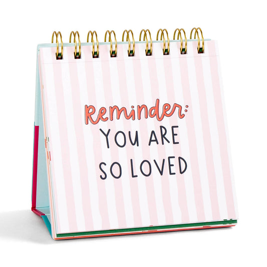 Pippi Post - 52 Weeks of Affirmations - Desk Flip Calendar
