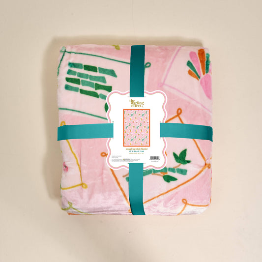 The Darling Effect - Snuggle Up Plush Blanket–It's Mahj Time
