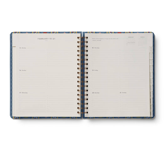 Rifle Paper Co. - 2027 Schoolhouse 17-Month Academic Hardcover Spiral Planner