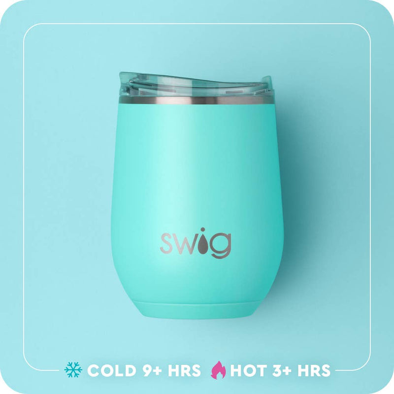 Swig Life - Mahjong Tiles Stemless Wine Cup (12oz)