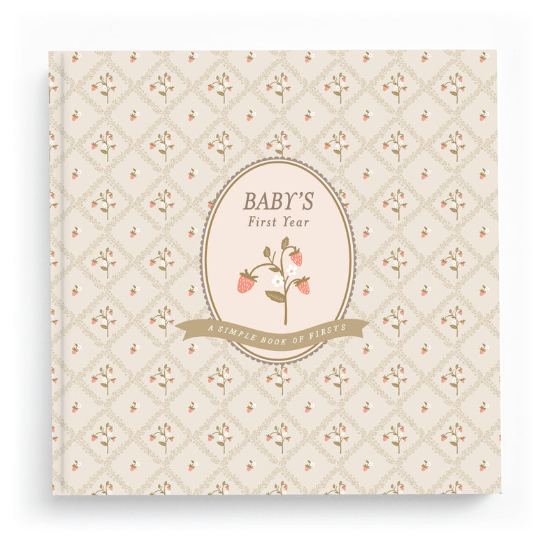 Lucy Darling - Cottage Garden First Year Baby Memory Book