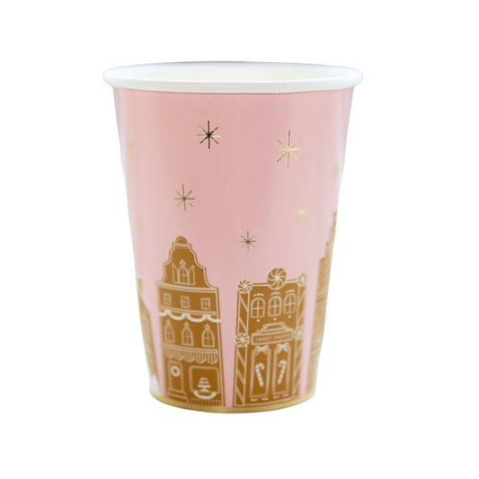 Bonjour Fête - PINK GINGERBREAD CUPS
