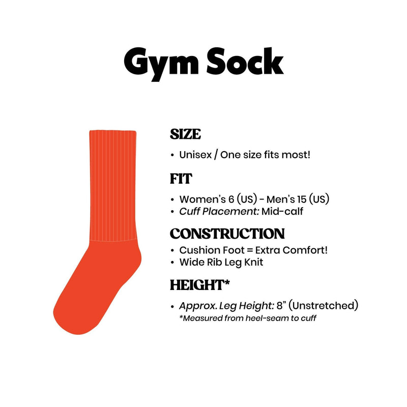 Gumball Poodle - Wine Snob Gym Crew Socks