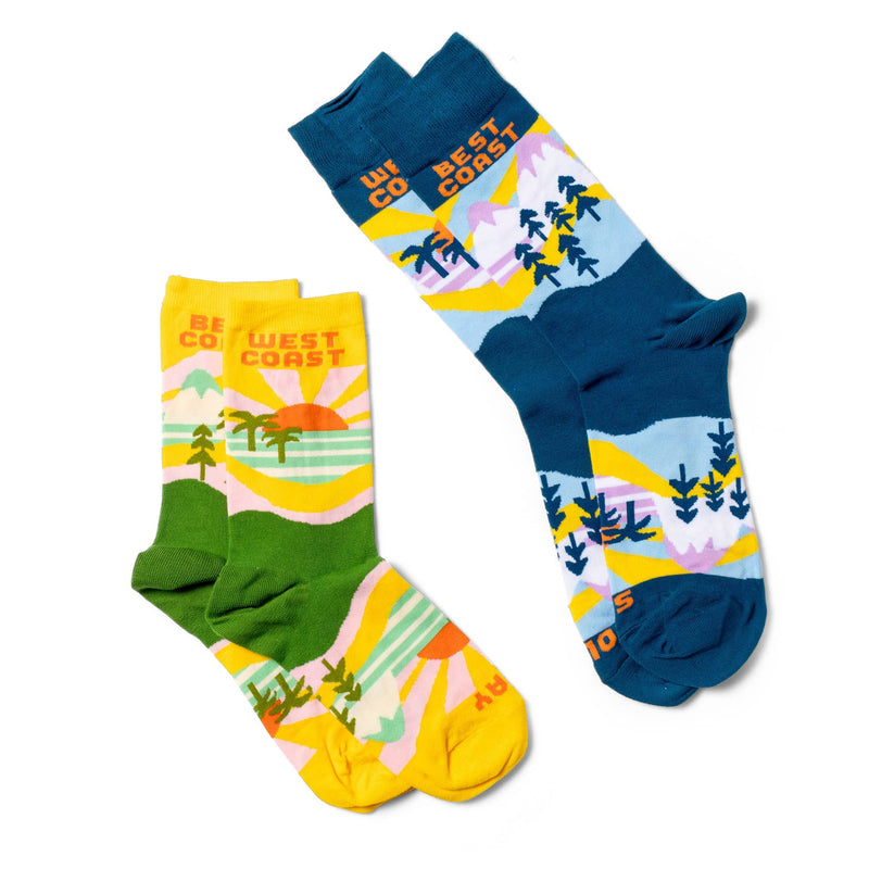 Yellow Owl Workshop - West Coast Crew Socks