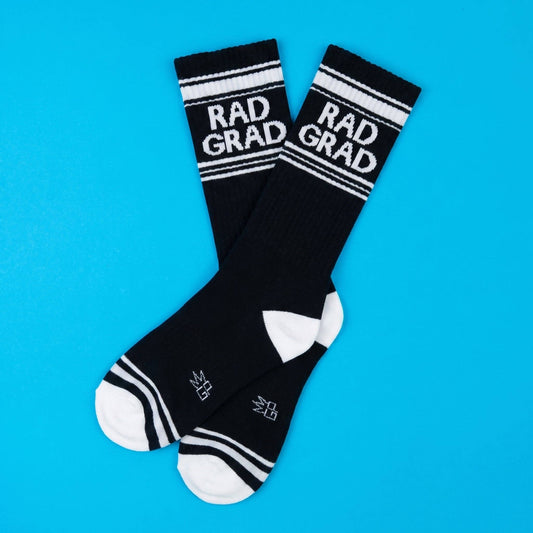 Gumball Poodle - Rad Grad Gym Crew Socks - Jennie Dots