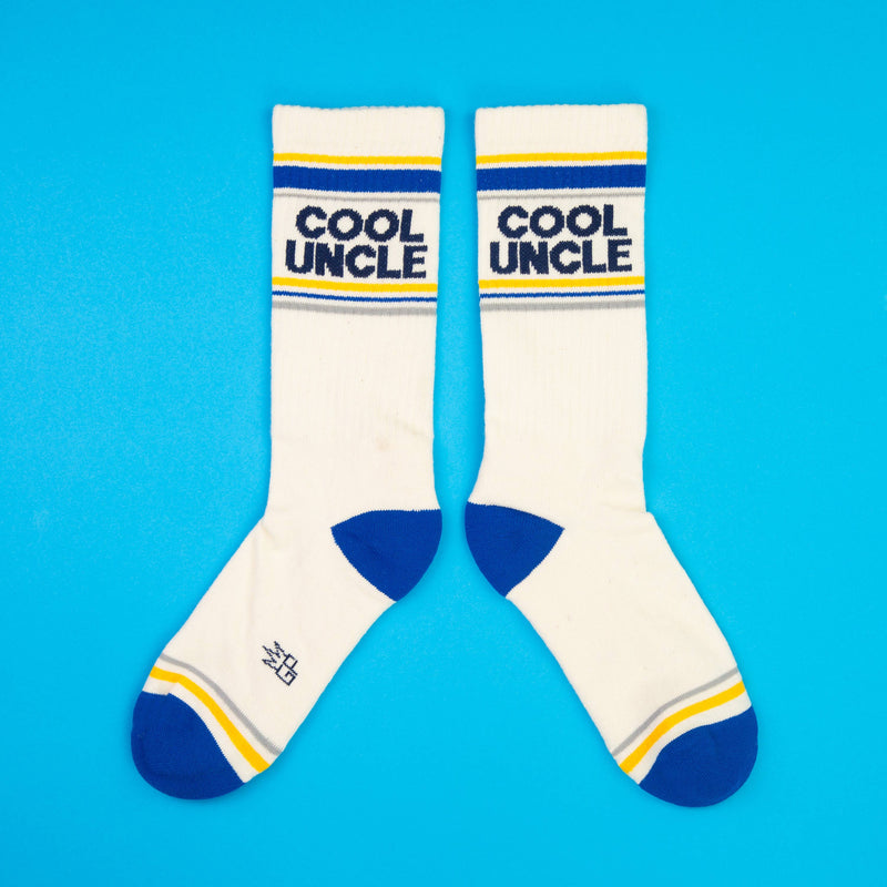 Gumball Poodle - Cool Uncle Gym Crew Socks - Jennie Dots
