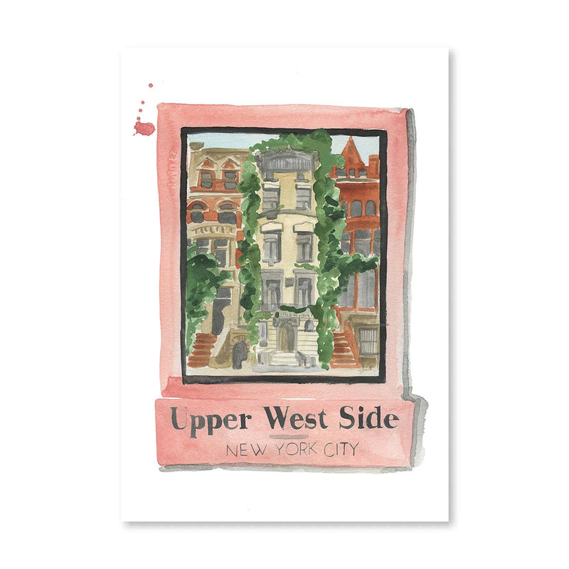 Furbish Studio - Upper West Side NYC Matchbook Art Print