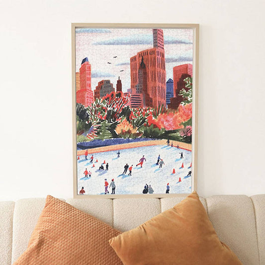 La Petite Épicerie - Puzzle Skating in New York by Ban Hee - 1000 pieces