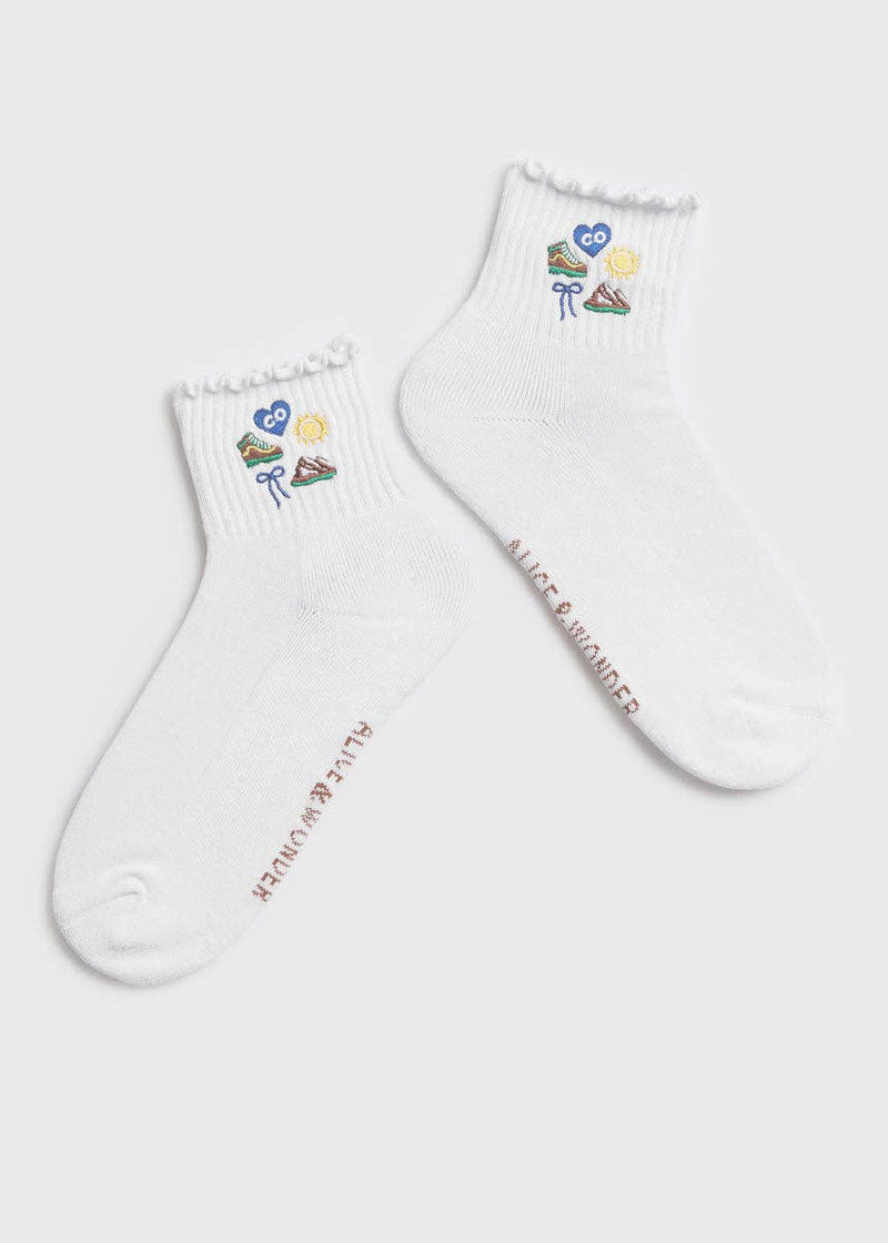 Alice & Wonder - Colorado Icons Ruffle Sock
