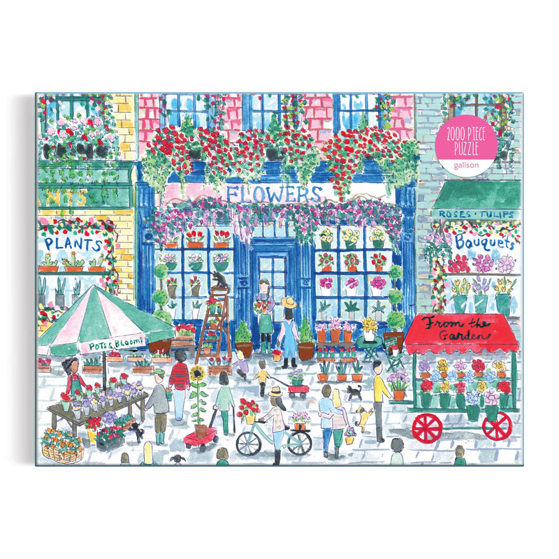 Michael Storrings Market in Bloom Puzzle - Jennie Dots 