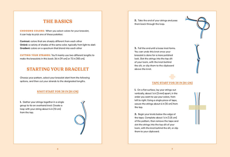 Chronicle Books - Mindful Crafts: Calm Vibes Friendship Bracelet Kit
