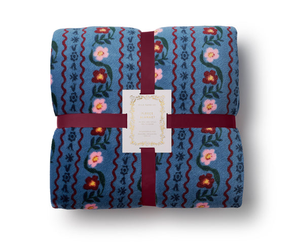 Rifle Paper Co. - Delphine Fleece Blanket - Jennie Dots 