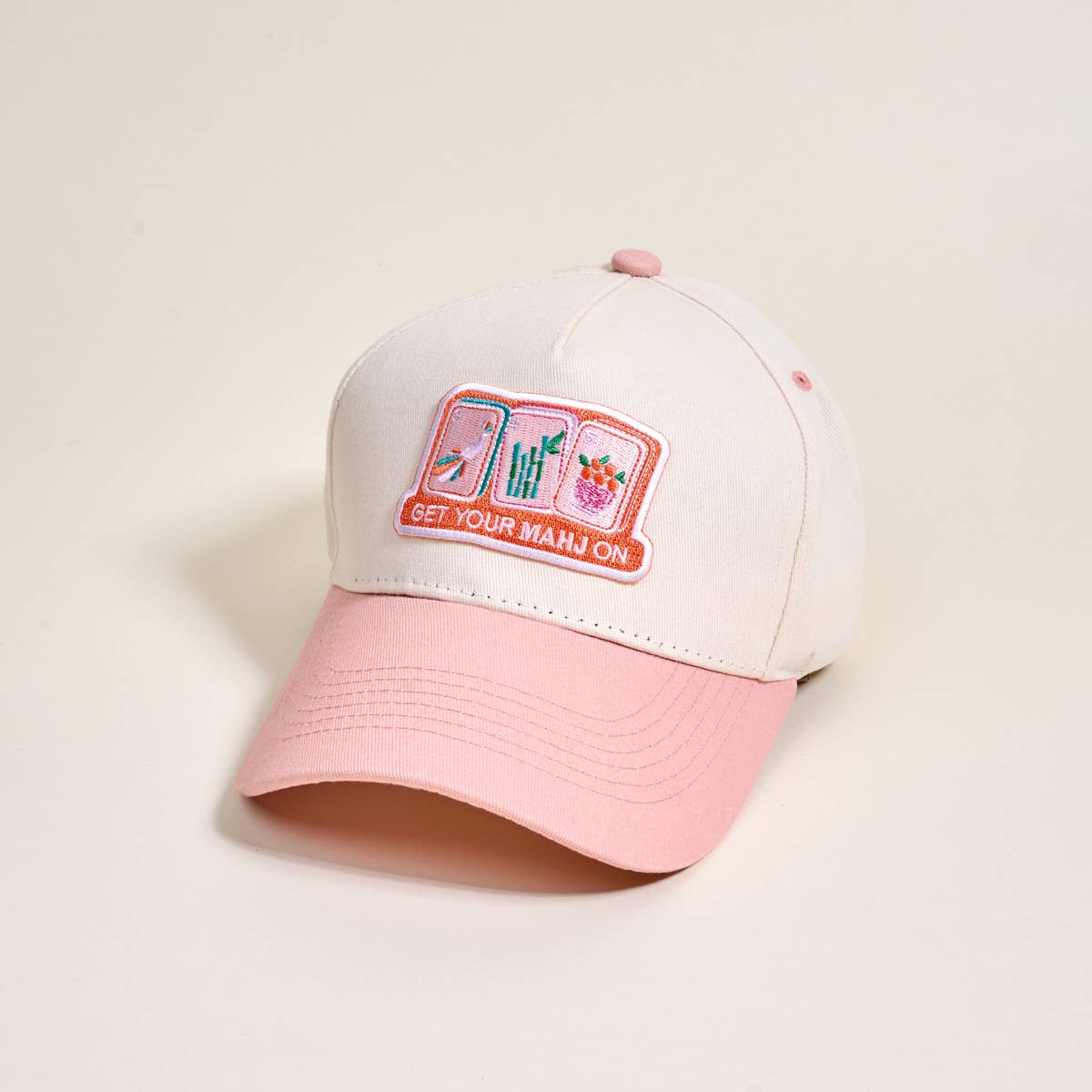 The Darling Effect - Classic Canvas Hat–Get Your Mahj On - Jennie Dots