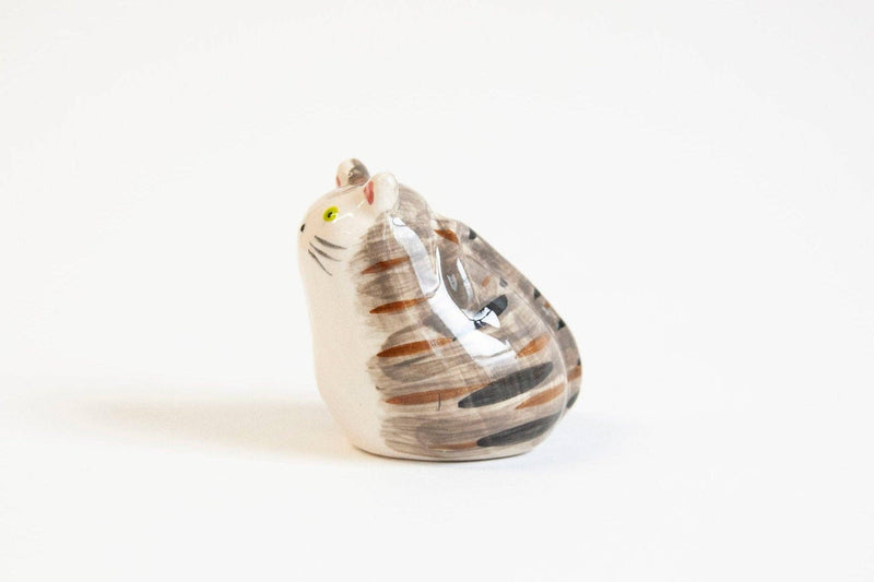 Co.House Designs - Cat Decorative Object - Set of 3 (Grey/White/Tabby)