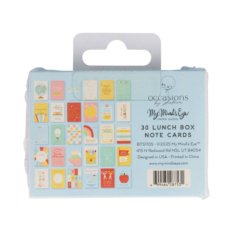My Mind’s Eye - Occasions Lunch Box Cards