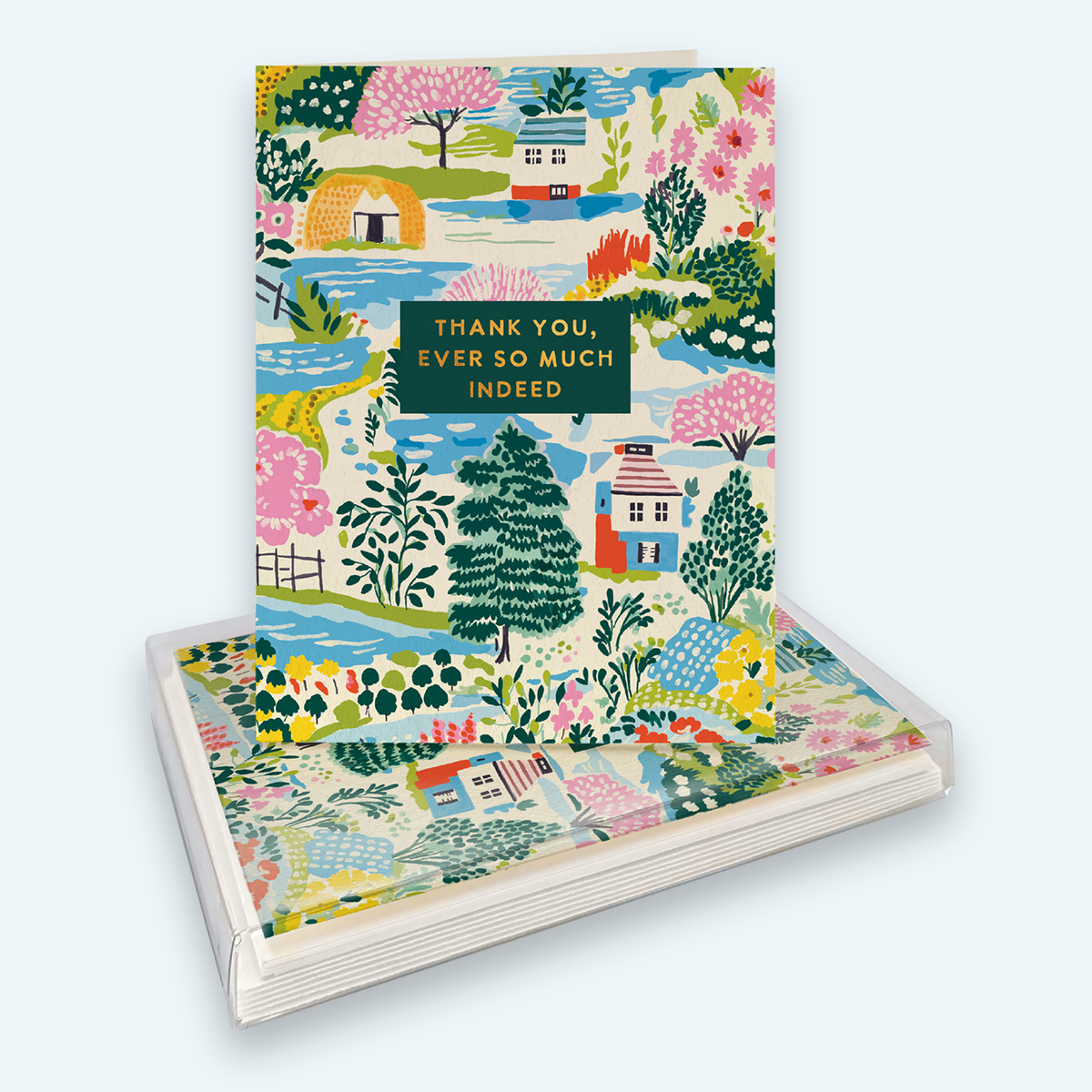 Stannie & Lloyd - New Boxed Greeting Card Set - Thank You, Ever So Much