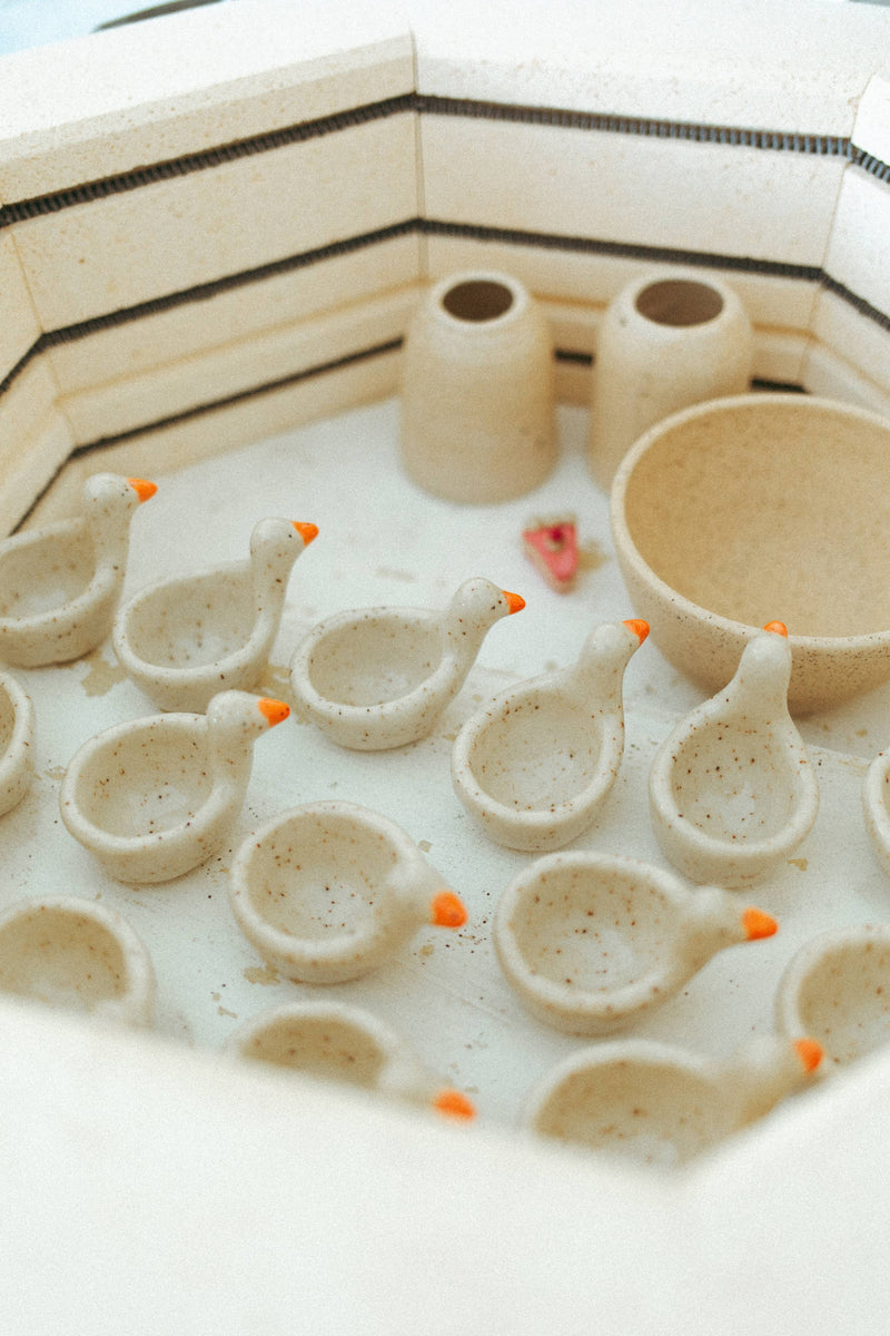 Vibrant Vessels - Silly Goose/Duck Ring, Trinket Dish