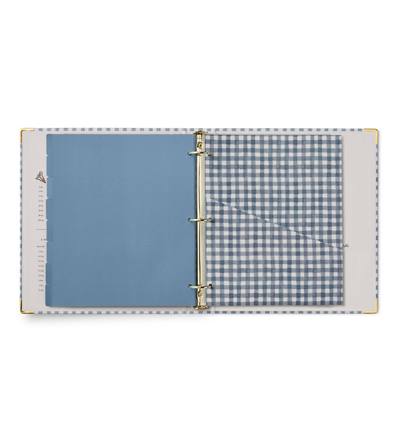 Rifle Paper Co. - Home Sweet Home Recipe Binder - Jennie Dots 