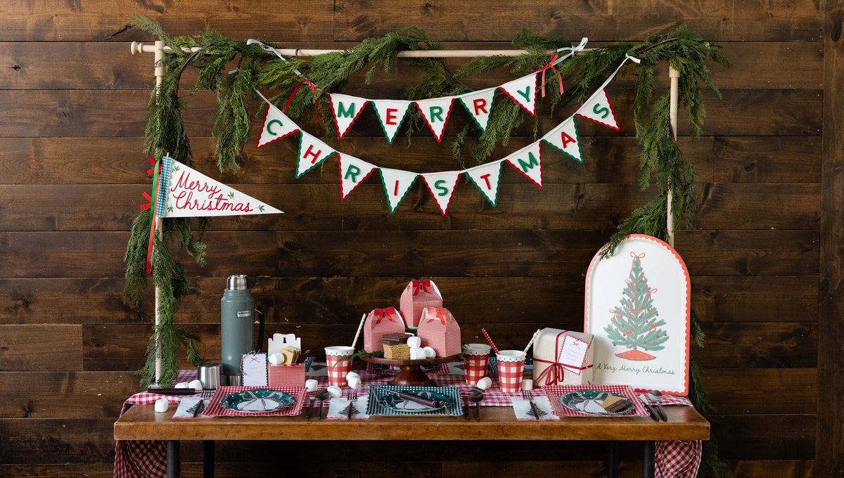 My Mind’s Eye - Merry Christmas Layered Felt Banner