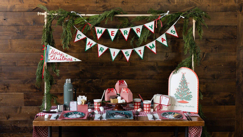 My Mind’s Eye - Merry Christmas Layered Felt Banner