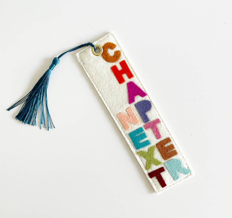 Milo & Mollie - Next Chapter Felt Bookmark