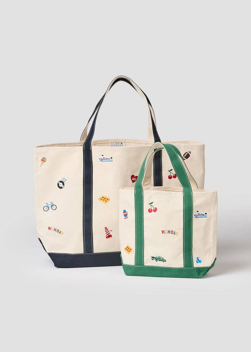 Alice & Wonder - Michigan Icons Small Tote